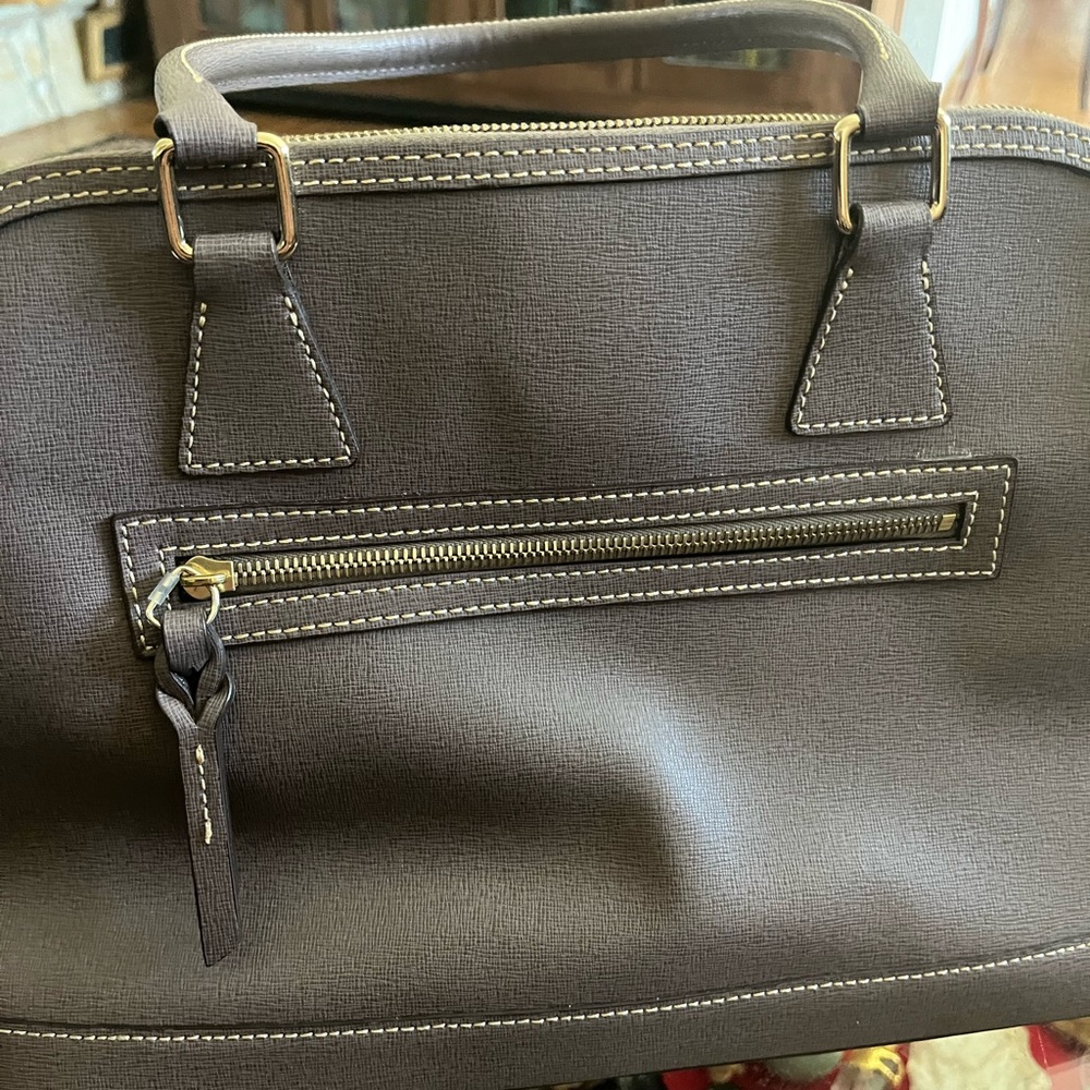 Dooney & Bourke Soffiano Leather Satchel